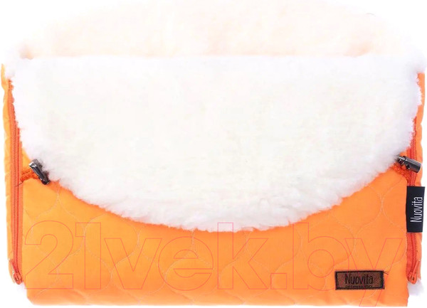 Изображение товара Муфта для коляски Nuovita Polare Bianco (оранжевый)