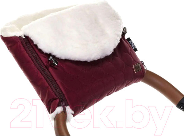 Изображение товара Муфта для коляски Nuovita Polare Bianco (бордовый)