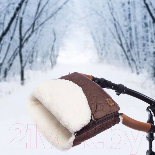 Изображение товара Муфта для коляски Nuovita Polare Bianco (пепельный)