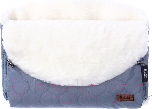 Изображение товара Муфта для коляски Nuovita Polare Bianco (серый)