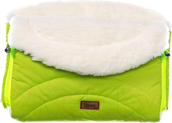 Изображение товара Муфта для коляски Nuovita Tundra Bianco (салатовый)