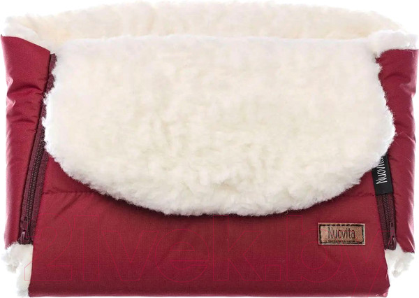 Изображение товара Муфта для коляски Nuovita Vichingo Bianco (бордовый)