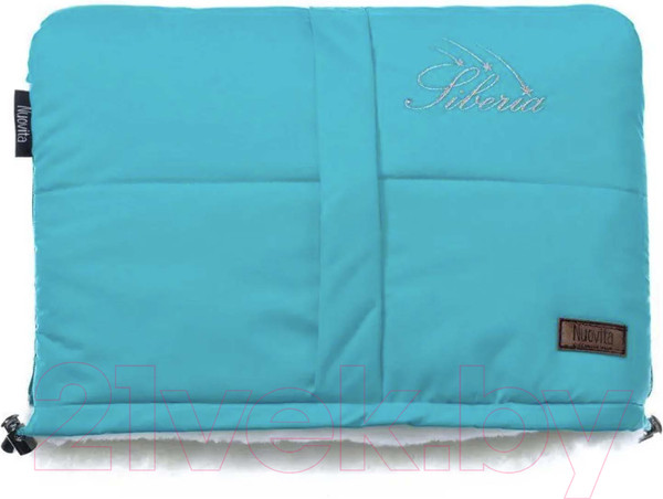 Изображение товара Муфта для коляски Nuovita Siberia Bianco (голубой)