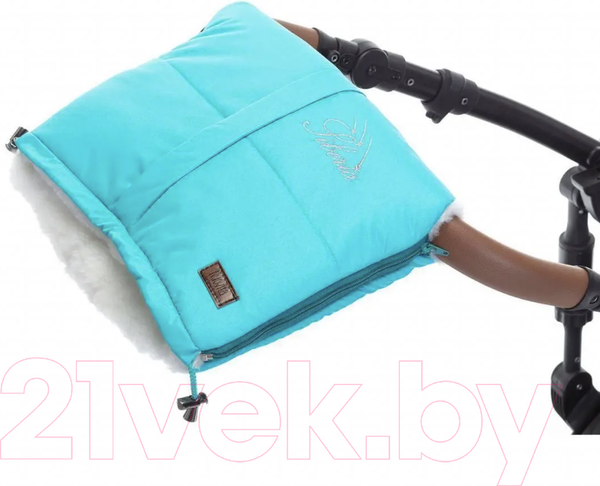 Изображение товара Муфта для коляски Nuovita Siberia Bianco (голубой)