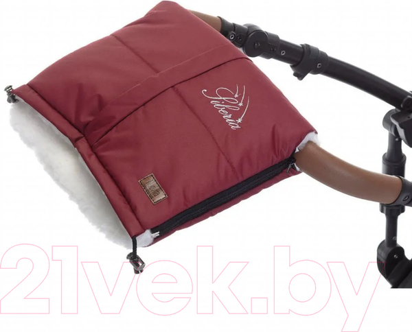 Изображение товара Муфта для коляски Nuovita Siberia Bianco (бордовый)