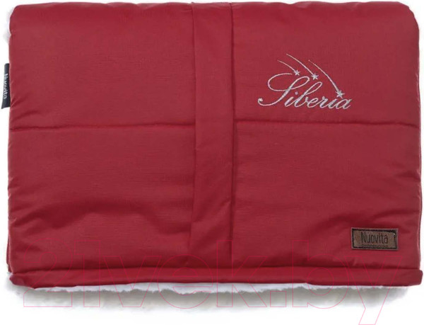 Изображение товара Муфта для коляски Nuovita Siberia Bianco (красный)