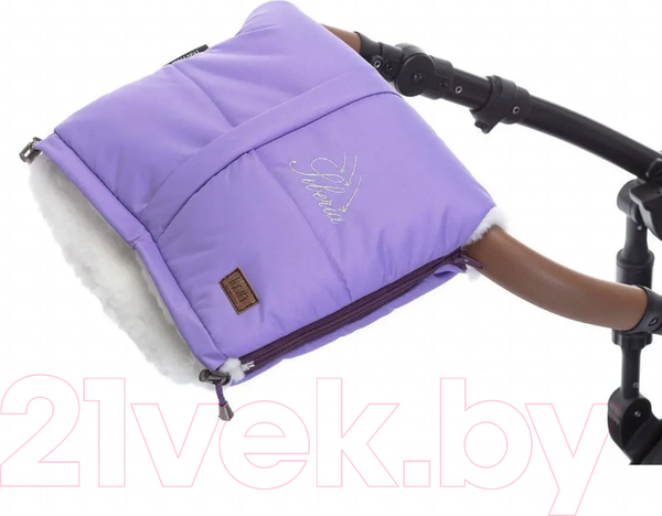 Изображение товара Муфта для коляски Nuovita Siberia Bianco (фиолетовый)