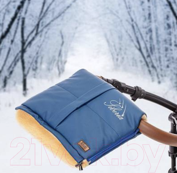 Изображение товара Муфта для коляски Nuovita Siberia Lux Pesco (темно-синий)