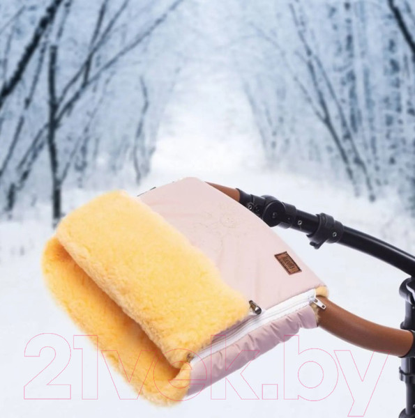 Изображение товара Муфта для коляски Nuovita Islanda Pesco (пудровый)