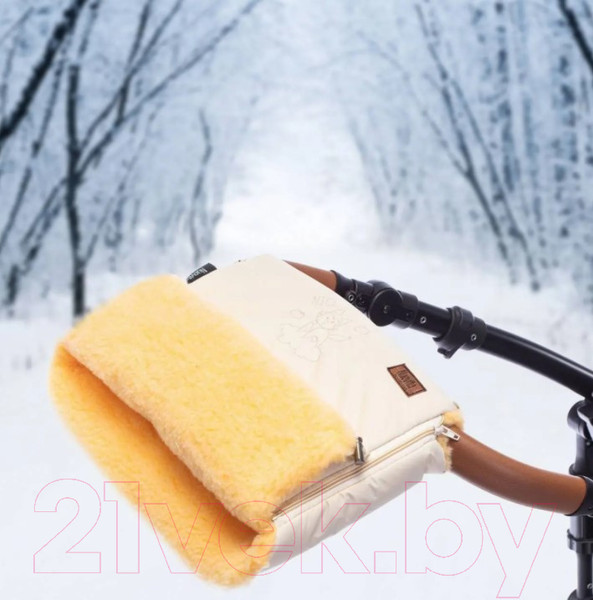 Изображение товара Муфта для коляски Nuovita Islanda Pesco (кремовый)