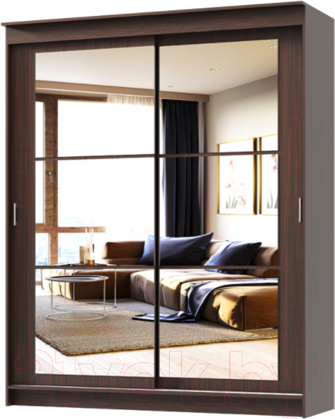Изображение товара Шкаф-купе Памир Альянс Орион 1.8м (венге)