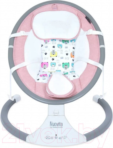 Изображение товара Детский шезлонг Nuovita Mistero (розовый)
