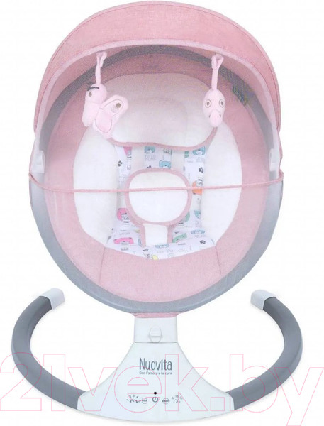 Изображение товара Детский шезлонг Nuovita Mistero (розовый)