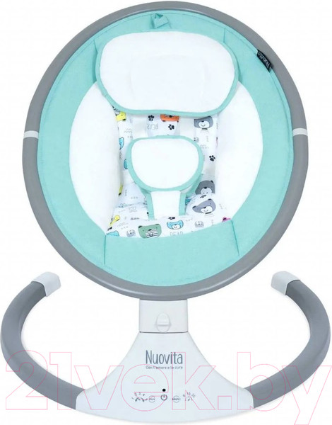 Изображение товара Детский шезлонг Nuovita Mistero (бирюзовый)