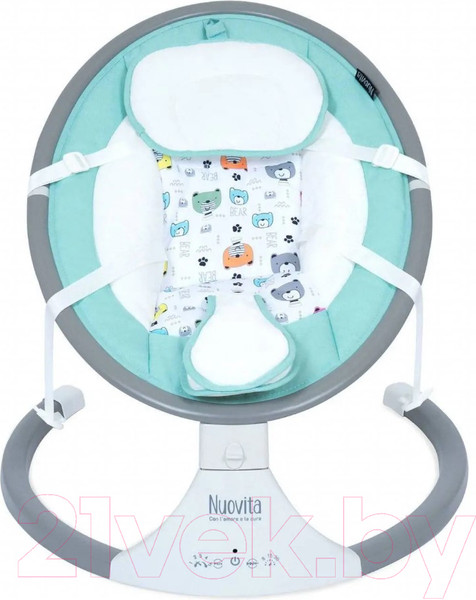 Изображение товара Детский шезлонг Nuovita Mistero (бирюзовый)