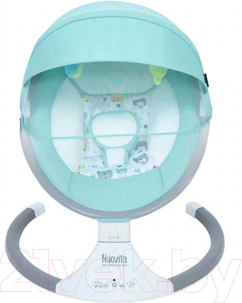 Изображение товара Детский шезлонг Nuovita Mistero (бирюзовый)