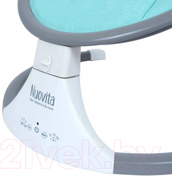 Изображение товара Детский шезлонг Nuovita Mistero (бирюзовый)