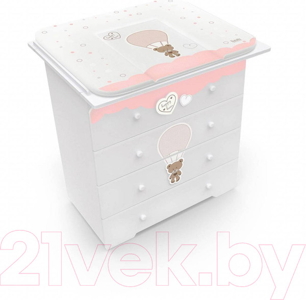 Изображение товара Пеленальный матрас Nuovita Cute Bear 75x72 (белый)