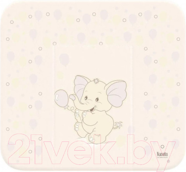 Изображение товара Пеленальный матрас Nuovita Elefante 75x72 (ваниль)