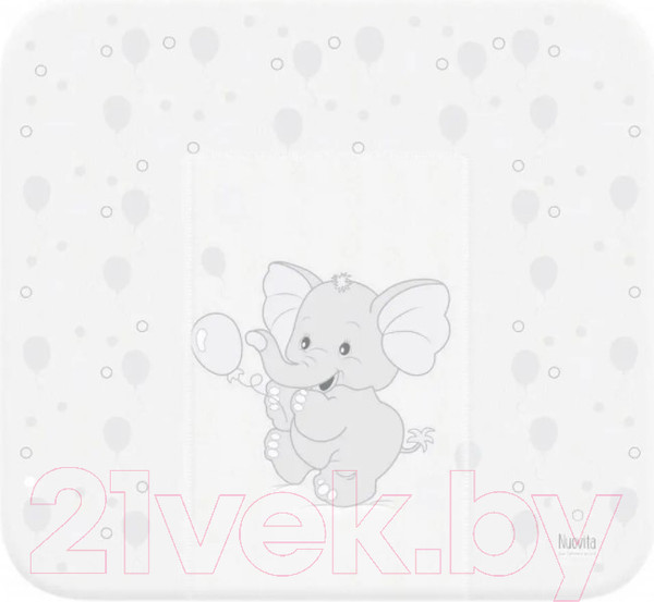 Изображение товара Пеленальный матрас Nuovita Elefante 75x72 (белый)