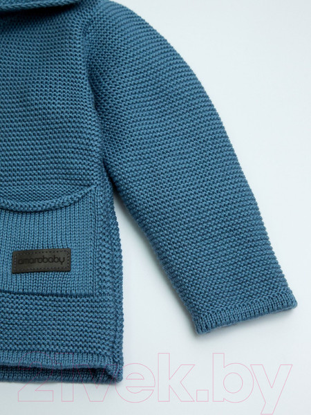 Изображение товара Кофта для малышей Amarobaby Pure Love / AMARO-OD20-SH1201/20-92 (синий, р. 92)