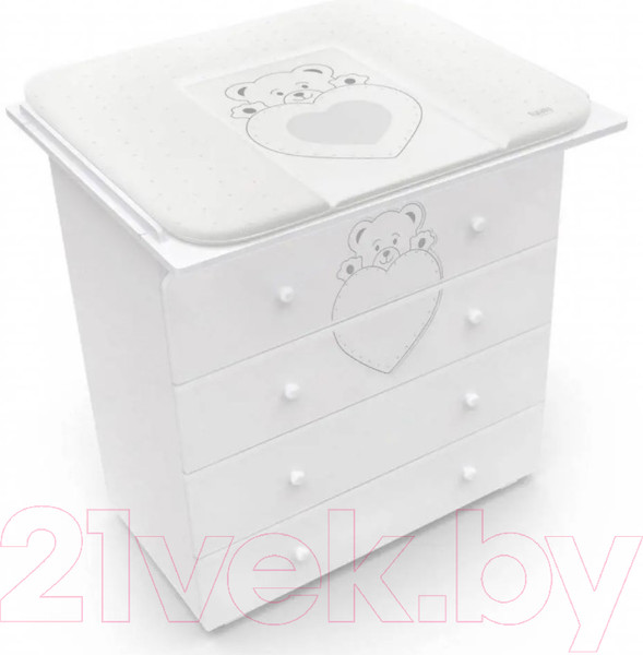 Изображение товара Пеленальный матрас Nuovita Fortuna 75x72 (белый)