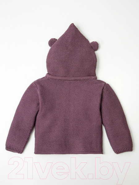 Изображение товара Кофта для малышей Amarobaby Pure Love / AMARO-OD20-SH1201/06-92 (фиолетовый, р. 92)