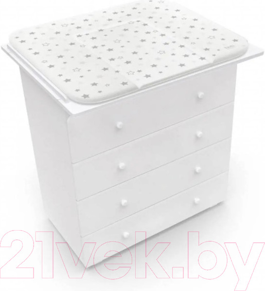 Изображение товара Пеленальный матрас Nuovita Stelle 75x72 (белый)