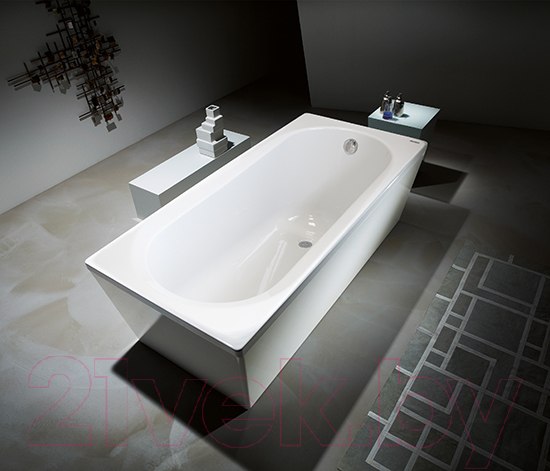 Изображение товара Ванна акриловая Alba Spa Baline 160x70 (с ножками и экраном)