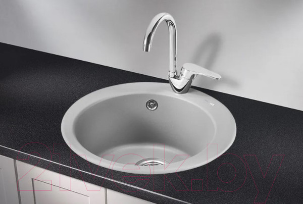 Изображение товара Мойка кухонная GRANULA GR-4801 (алюминиум)