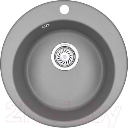 Изображение товара Мойка кухонная GRANULA GR-4801 (алюминиум)
