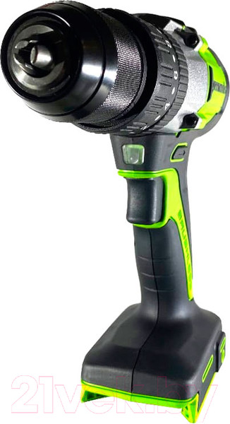 Изображение товара Аккумуляторная дрель-шуруповерт Greenworks GD24DD60 бесщеточная 24V / 3704107 (без АКБ и ЗУ)