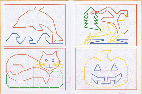 Изображение товара Развивающая игрушка Zabiaka Веселые рисунки. Шнуровальный планшет / 4437789