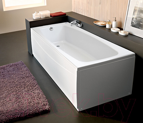 Изображение товара Ванна акриловая Alba Spa Valencia 160x70 (с ножками и экраном)