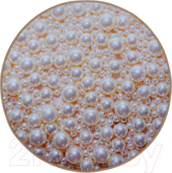 Изображение товара Коврик для ванной VORTEX Velur Spa / 24300 (D60, жемчуг)