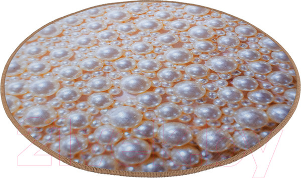 Изображение товара Коврик для ванной VORTEX Velur Spa / 24300 (D60, жемчуг)