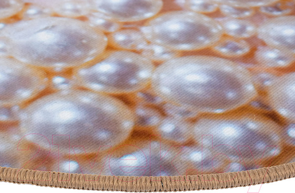 Изображение товара Коврик для ванной VORTEX Velur Spa / 24300 (D60, жемчуг)