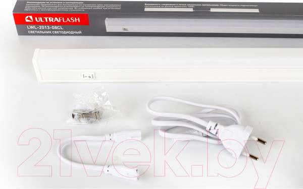 Изображение товара Светильник линейный Ultraflash LWL-2013-08CL / 12327