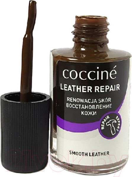 Изображение товара Корректор для обуви Coccine Leather Repair (10мл, темно-коричневый)