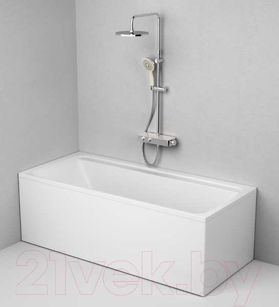 Изображение товара Ванна акриловая Alba Spa Barselona 2.0 180x80 (с ножками и экраном)