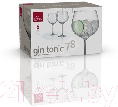 Изображение товара Набор бокалов Rona Gin Tonic 78 6558/780 (6шт)