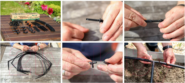 Изображение товара Система капельного полива Жук От емкости на 20 растений / 4732-00