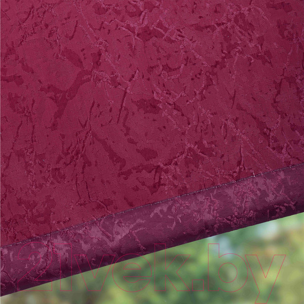 Изображение товара Рулонная штора Lm Decor Жаккард LM 66-31 43x160 (бордовый)
