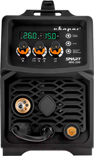 Изображение товара Полуавтомат сварочный Сварог Real smart Mig 200 Black N2A5 / 98557