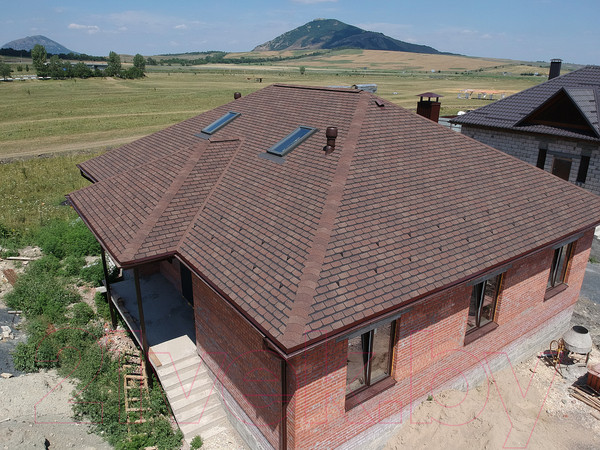 Изображение товара Черепица Docke Pie Premium Женева Арахис (упаковка)