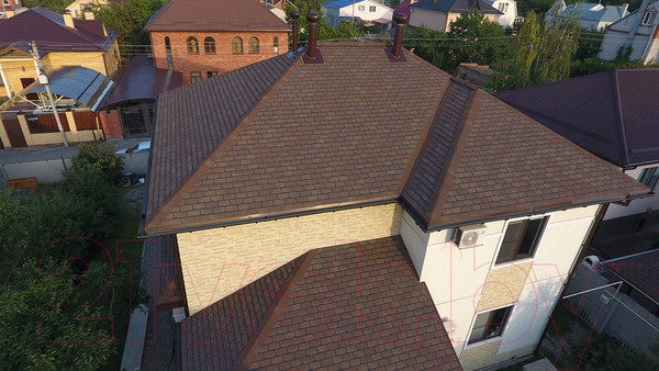 Изображение товара Черепица Docke Pie Premium Женева Арахис (упаковка)