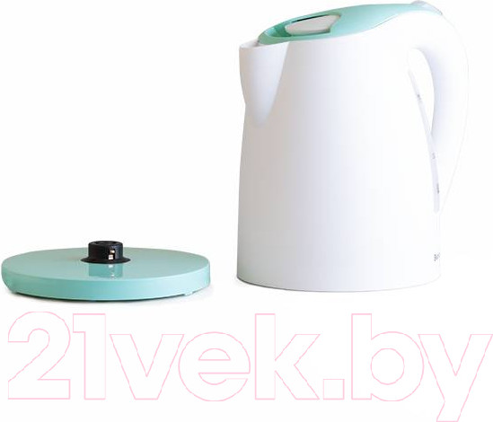 Изображение товара Электрочайник Blackton BT KT1702P (белый/зеленый)