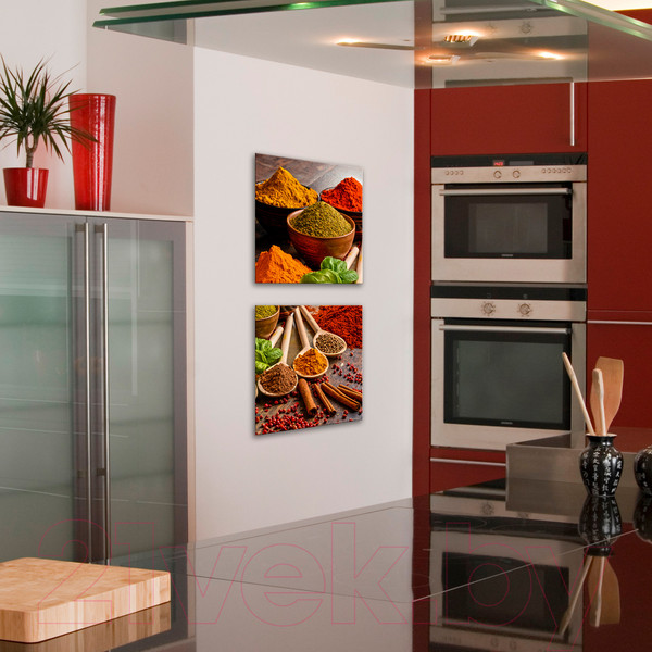 Изображение товара Картина на стекле Orlix Пряности 1 / GL-12963