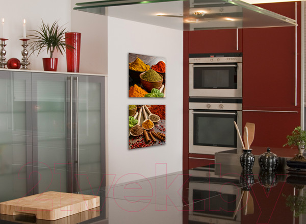 Изображение товара Картина на стекле Orlix Пряности 2 / GL-12964