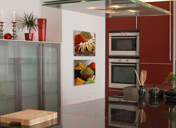 Изображение товара Картина на стекле Orlix Пряности 3 / GL-12965